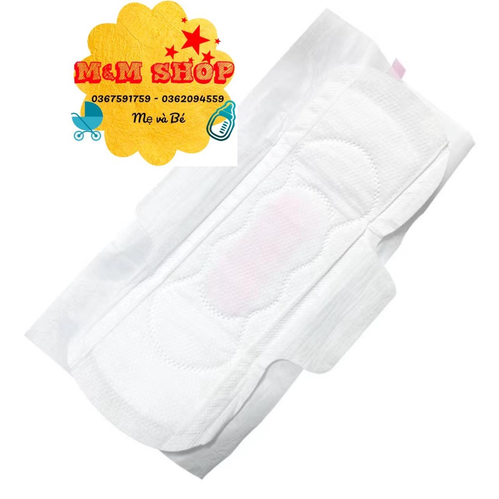 2 gói Băng vệ sinh Napee Miss Cool 24cm 10 miếng/gói the mát chip Anion kháng khuẩn siêu thấm hút, mềm mại