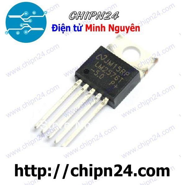 [2 CON] IC LM2576T-5V TO-220-5 ( LM2576T-5.0 LM2576 2576 5V)