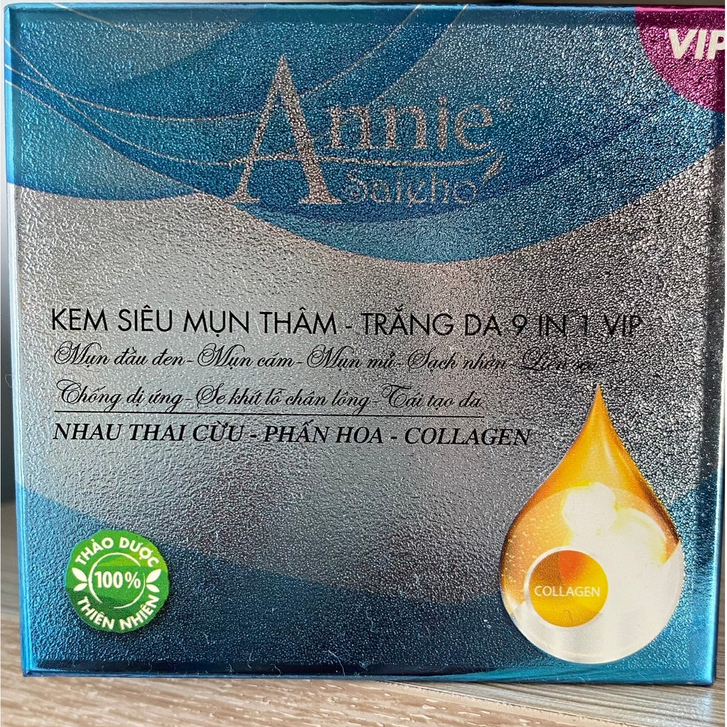 KEM  MỤN THÂM - TRẮNG DA 9 IN 1 VIP  30g VIP