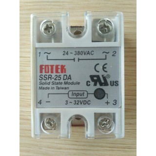 Thiết bị bảo vệ - rơ le bán dẫn ssr-25da