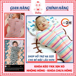 Nhộng Chũn Bebon Giúp Bé Ngủ Ngon Tránh Giật Mình , quấn chũn , chũn chính hàng có hộp và tặng quà cho bé