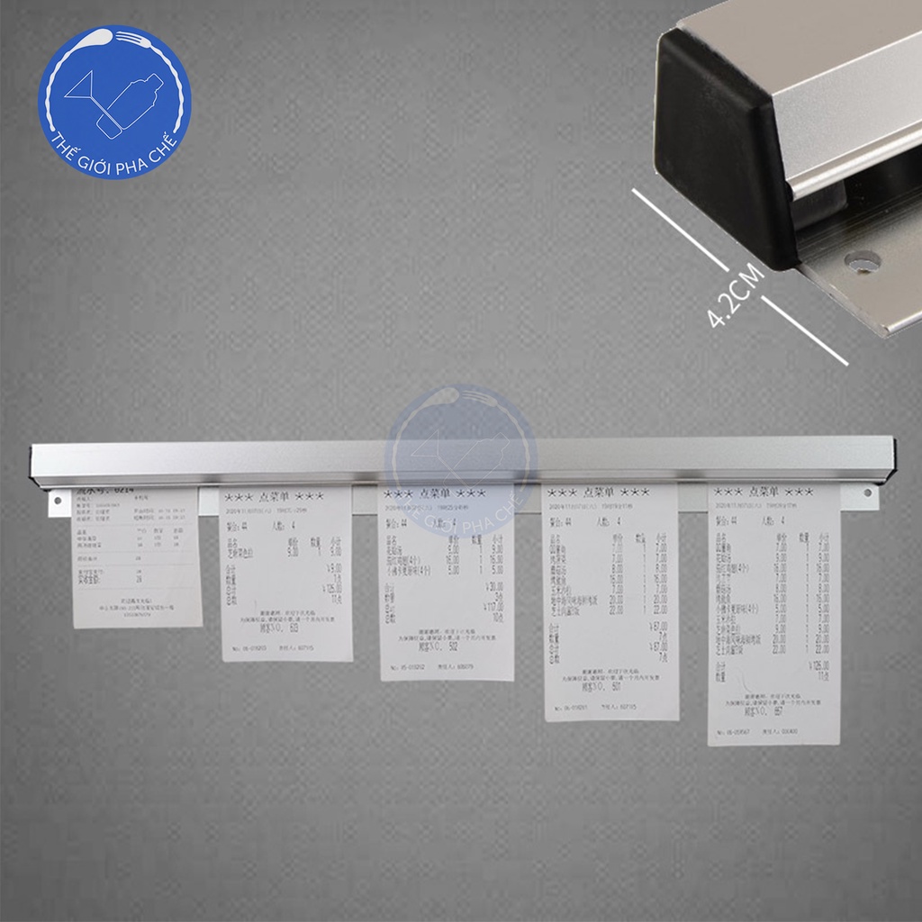 Thanh Kẹp Bill, Hoá Đơn Bằng Inox Đủ Size