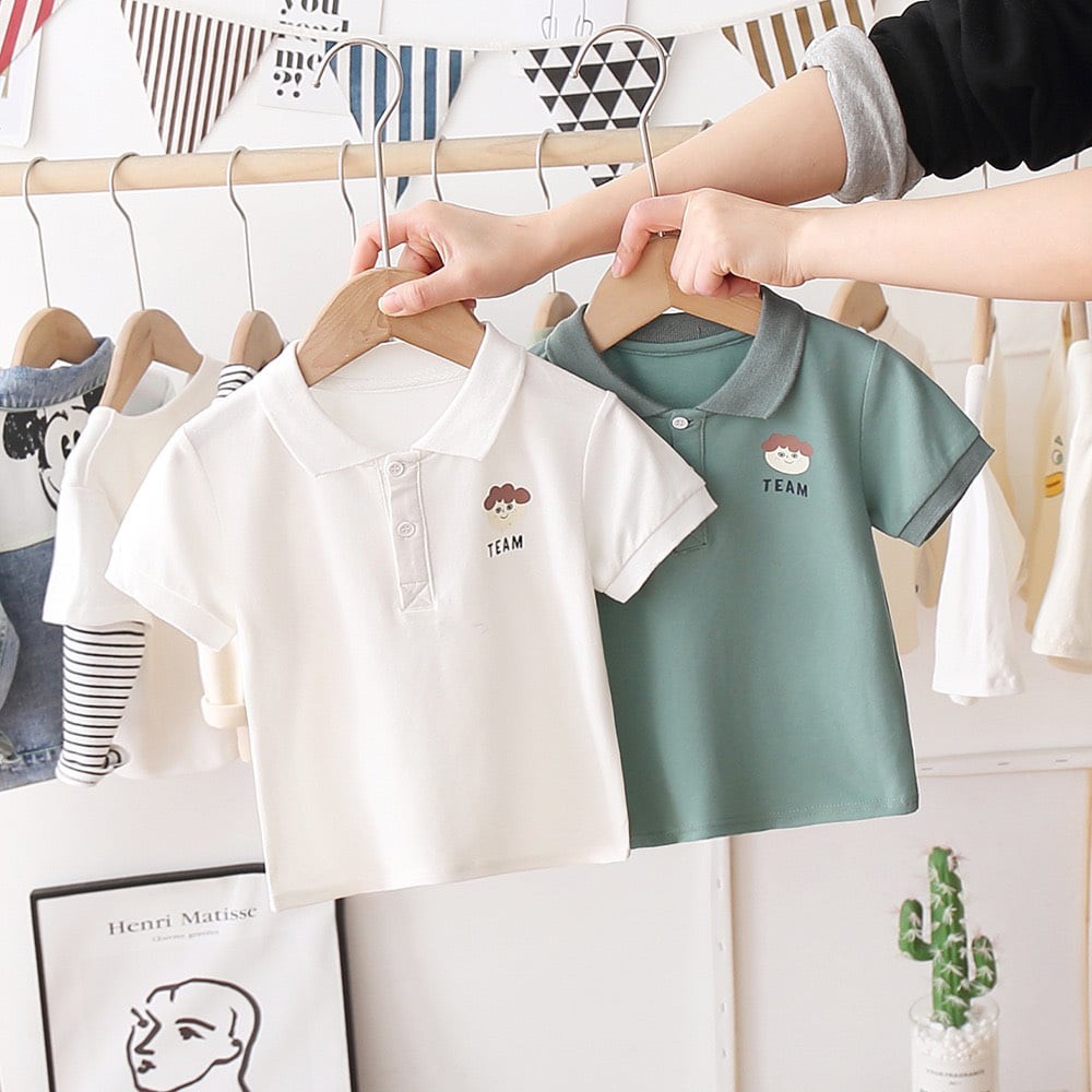 Polo Mặc Đi Học Cho Bé Trai Và Bé Gái Size 8-25kg KidStore