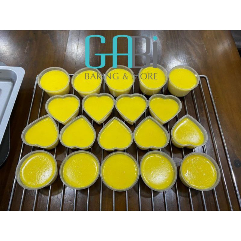 Set 10 hộp nhựa đựng caramen/flan