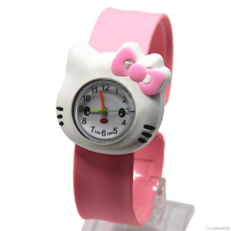Đồng hồ điện tử đeo tay họa tiết hoạt hình dễ thương thích hợp làm quà tặng cho bé