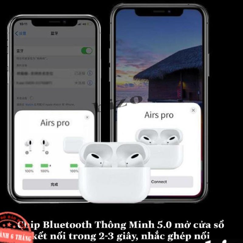 Tai Nghe Bluetooth Inpods Pro Bản Cảm Ứng, Pop-up Kết Nối, Hỗ Trợ Mọi Dòng Máy casealpha