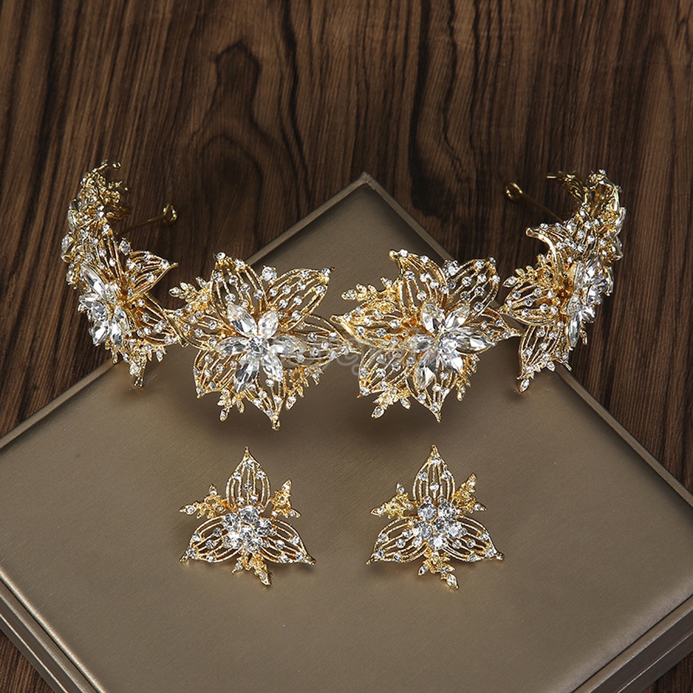 Vương Miện Đính Đá Thời Trang Dành Cho Cô Dâu