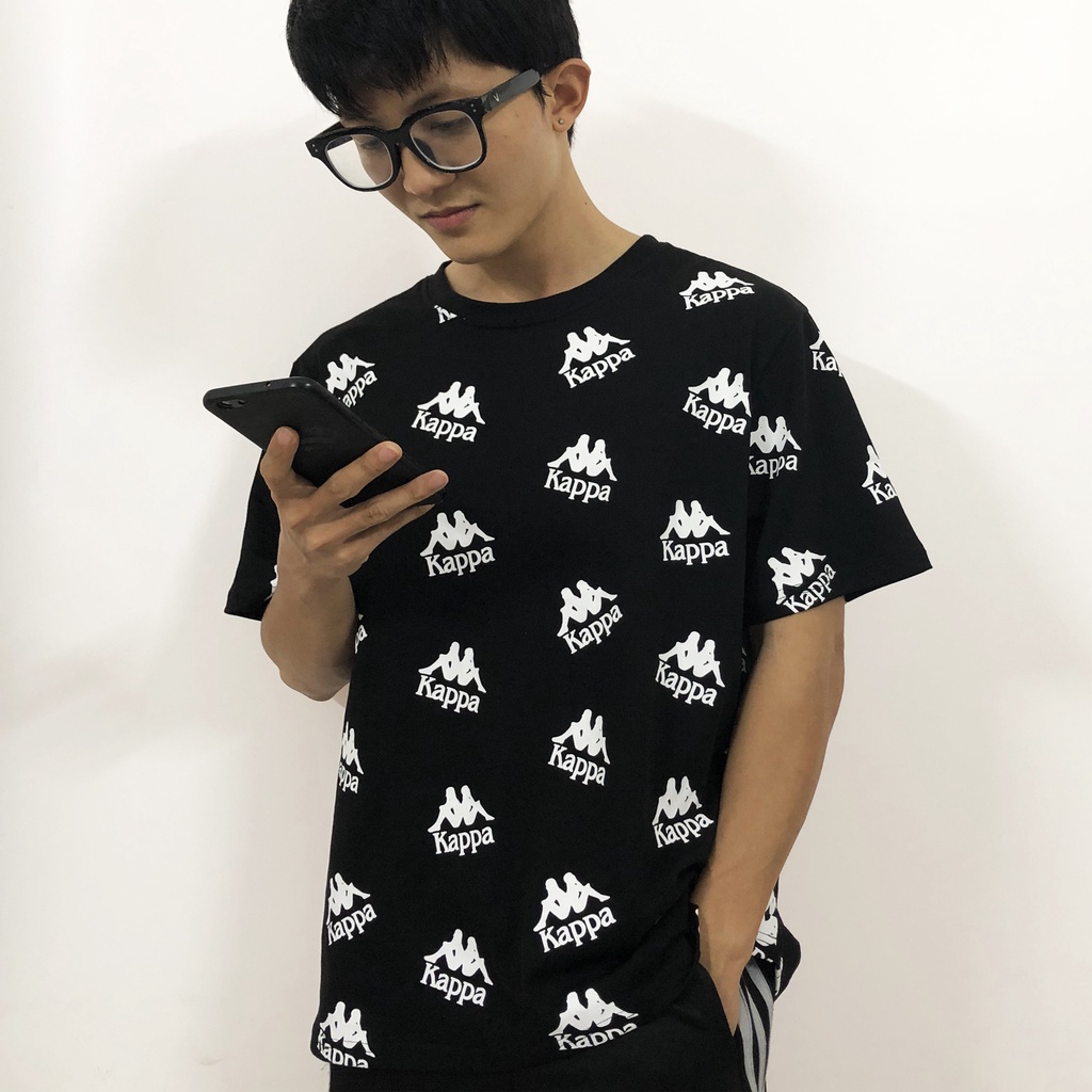 Áo Thun Unisex 100% Cotton Form Chuẩn In Kappa Full Thân