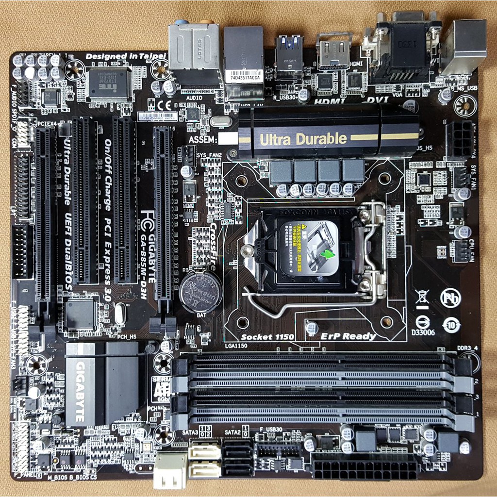 main gigabyte B85M-d3h