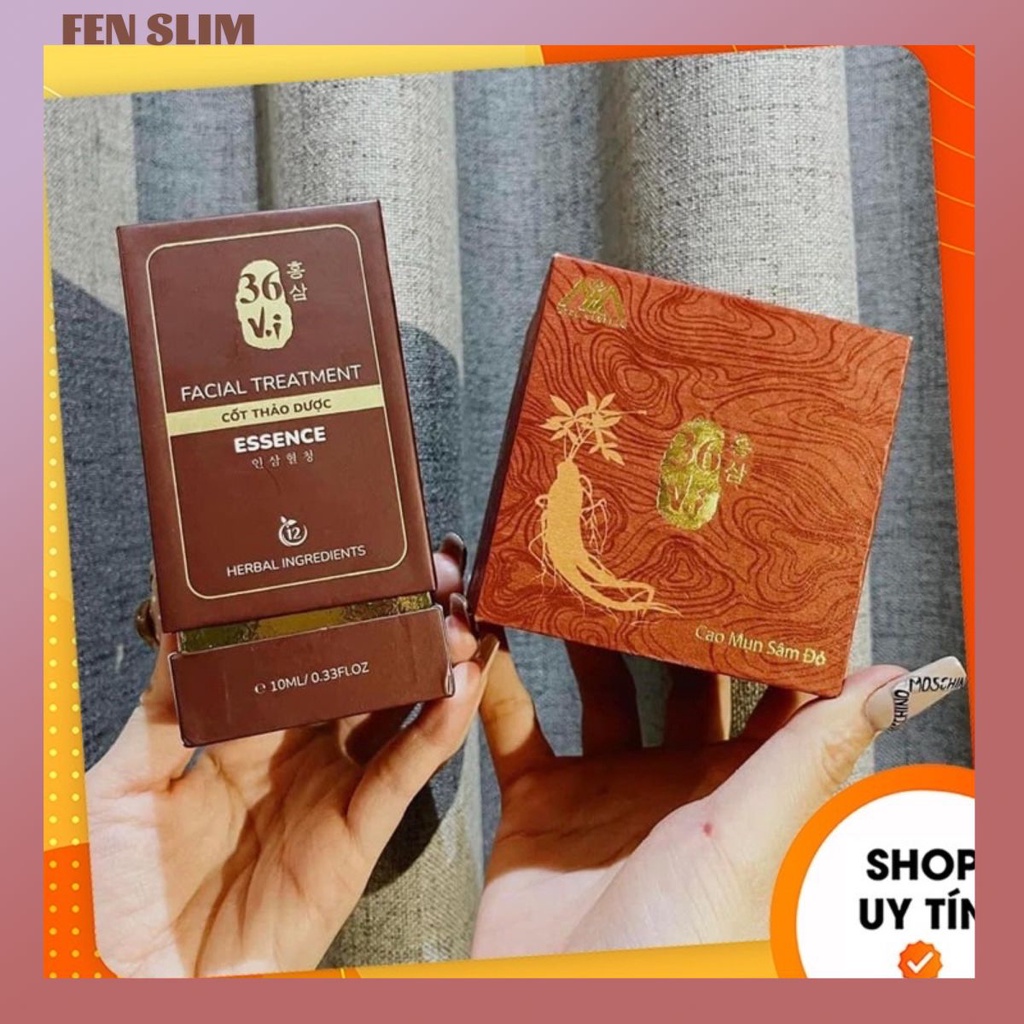 Combo kem mụn MEEA cao sâm và cốt huyết thanh MEEA chính hãng