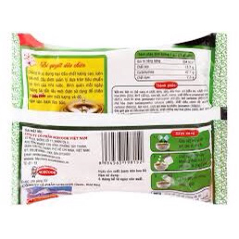 5 gói mì chay Hảo Hảo vị rau nấm