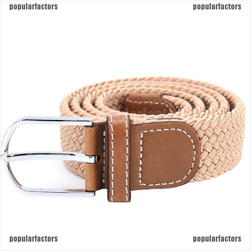 Thắt Lưng Vải canvas Co Giãn Tốt Thiết Kế Cá Tính Cho Nam Và Nữ