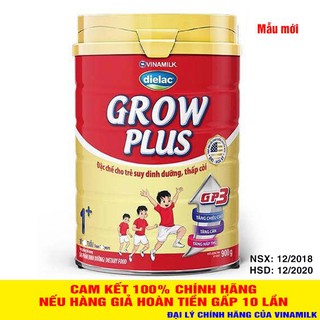 Sữa bột Grow Plus 1+ 900g (Date tháng 02/2023)
