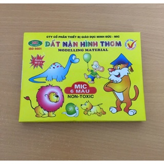 1 hộp đất nặn Mic 6 màu