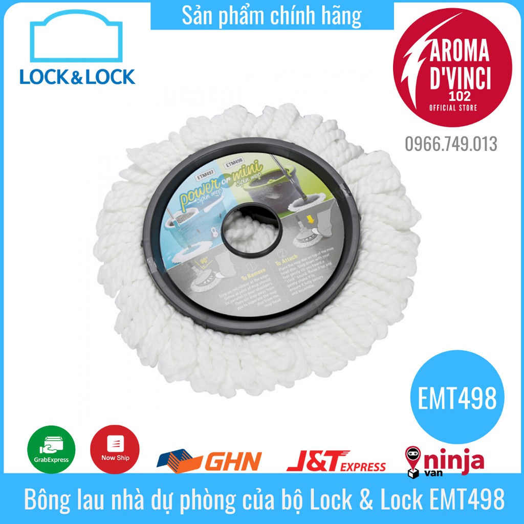 Bông Lau Thay Thế Lock&amp;Lock ETM498 (model EMT451) | DVINCE Store