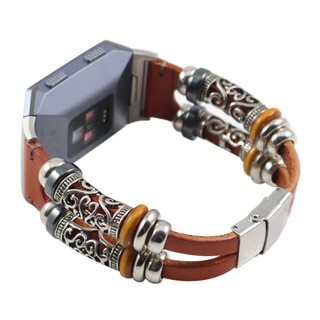 Dây Đồng Hồ Thay Thế Bằng Da Cho Fitbit Ionic