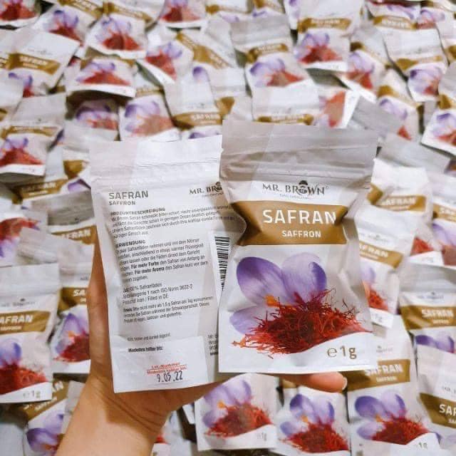 Nhụy hoa nghệ tây Đức Mr.Brown SAFRAN SAFFON