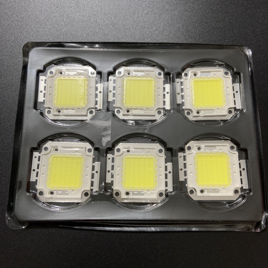 Chip Đèn LED Các Công Suất 10w, 20w, 30w, 50w, 70w, 100w chạy điện DC Độ Sáng Cao | Mezoha