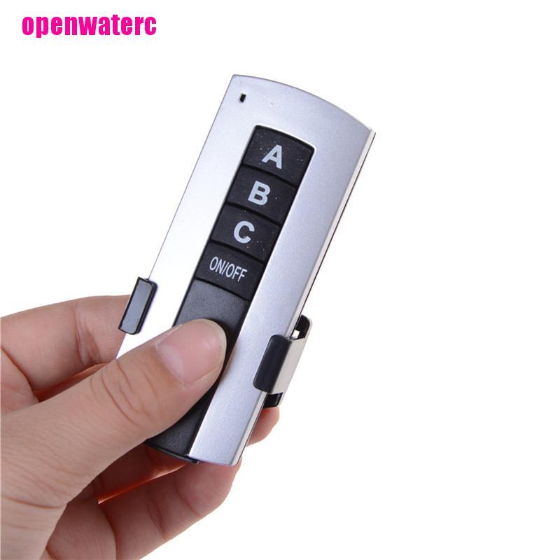 Công Tắc Điều Khiển Từ Xa Không Dây 3 Kênh Kỹ Thuật Số