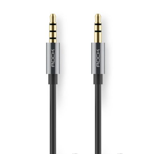 [Mã SKAMEL045 giảm 10% đơn 100K] Dây Jack 3.5mm ROCK Audio Cable AUX chính hãng - New 100%