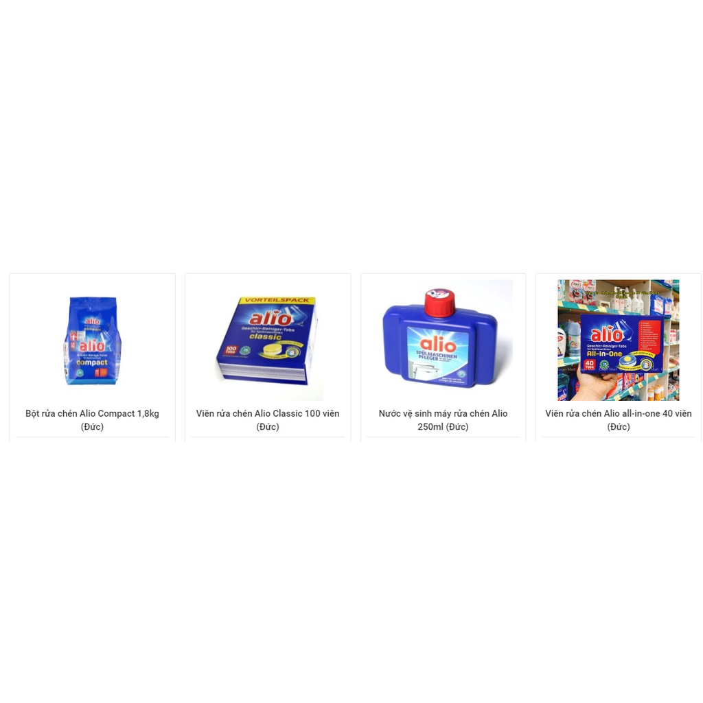 Viên rửa bát Finish All in 1 - Bộ sản phẩm Somat muối rửa