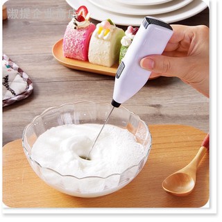 Máy đánh trứng tạo bọt cafe cầm tay chạy pin tiểu aa