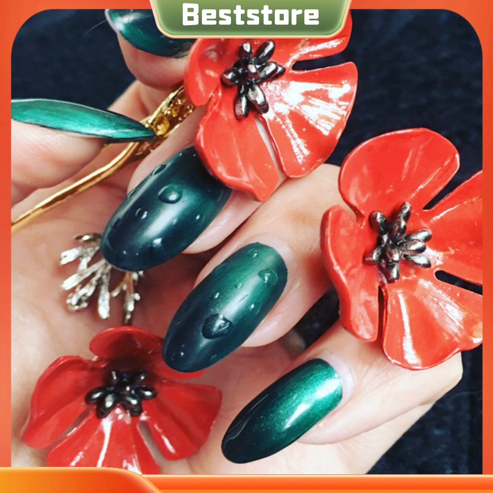 Ghim cài áo hình hoa phong cách vintage thời trang