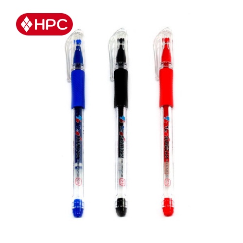 Bút Bi Nước Bút Mực Gel 08 Sunbeam Thiên Long Nét 0.5mm Thiết Kế Thon Gọn Có Grip