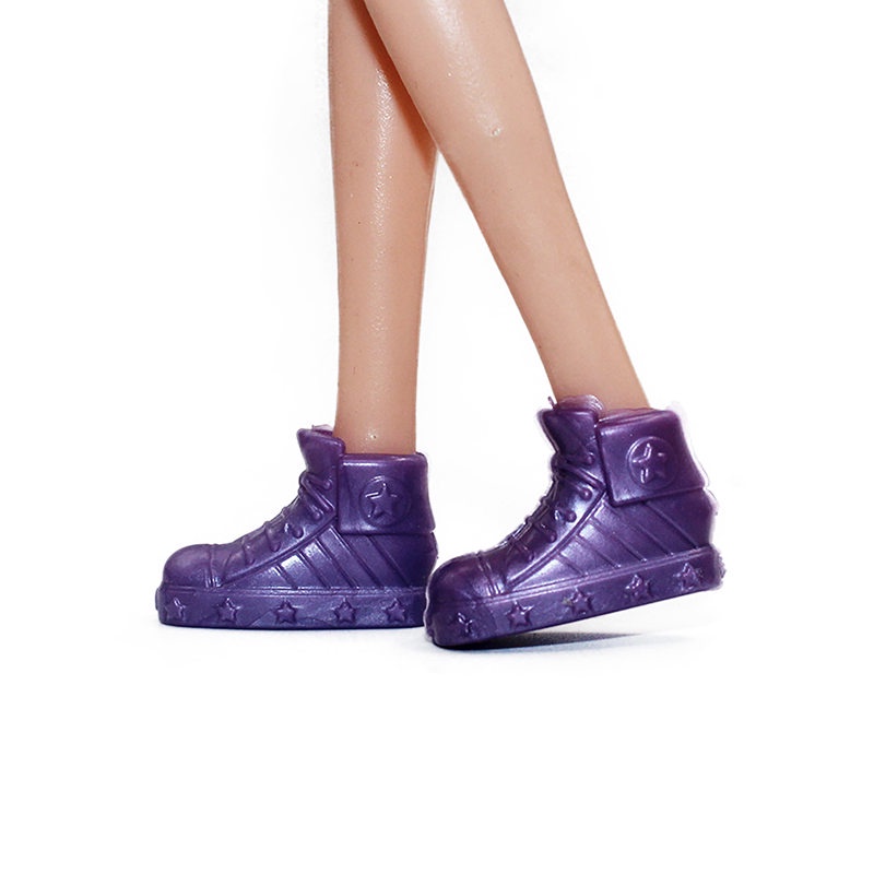 Giày Búp Bê barbie 30cm Đế Bằng Thiết Kế Dễ Thương