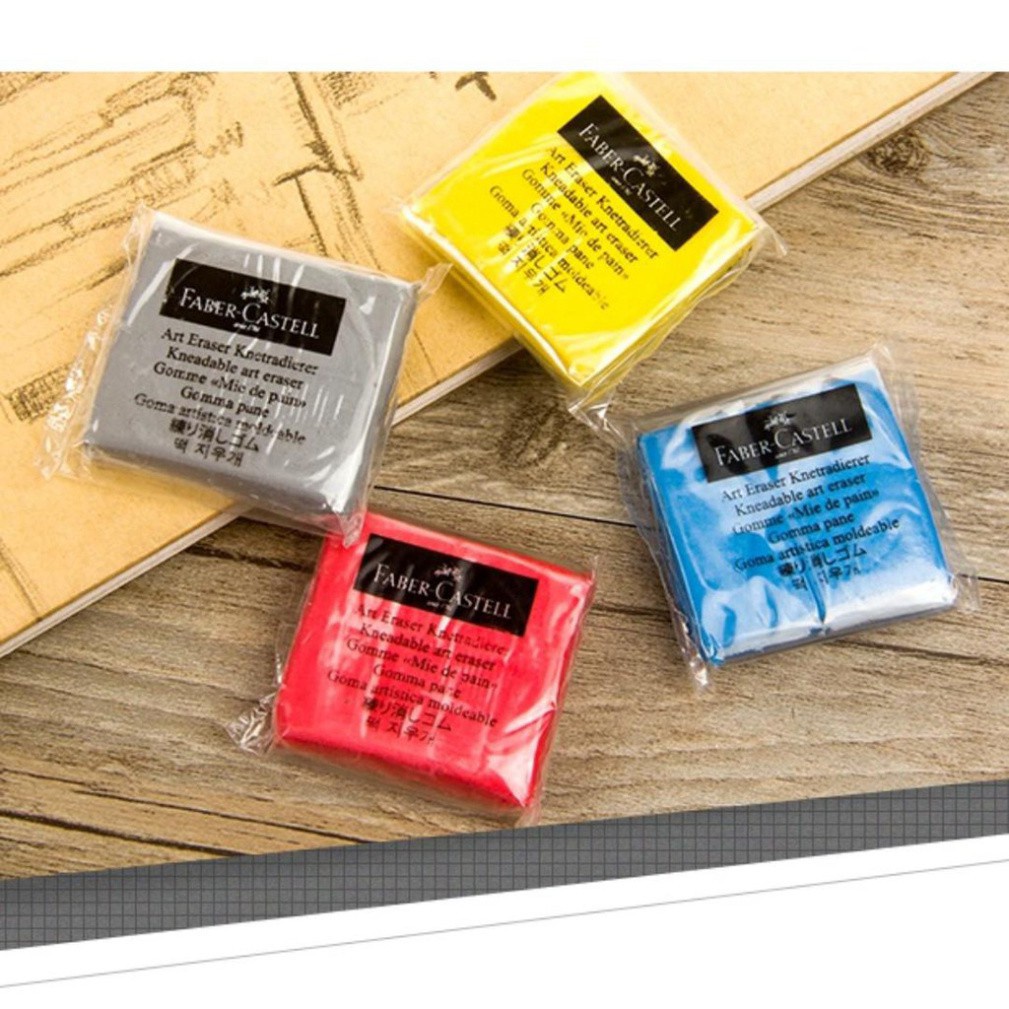 Gôm tẩy đất sét Faber Castell Kneaded Art - Xám