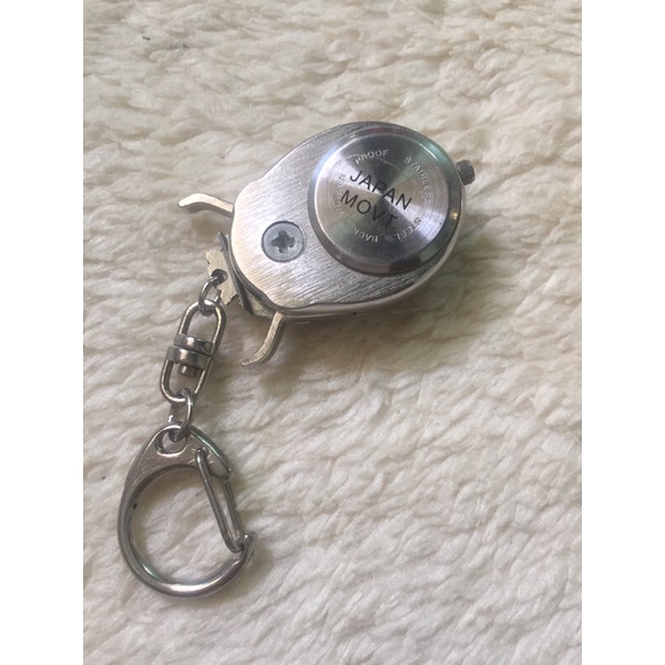 Móc Khoá Đồng Hồ Nhật Bản thương hiệu Vitaroso, máy JaPan-Nhật