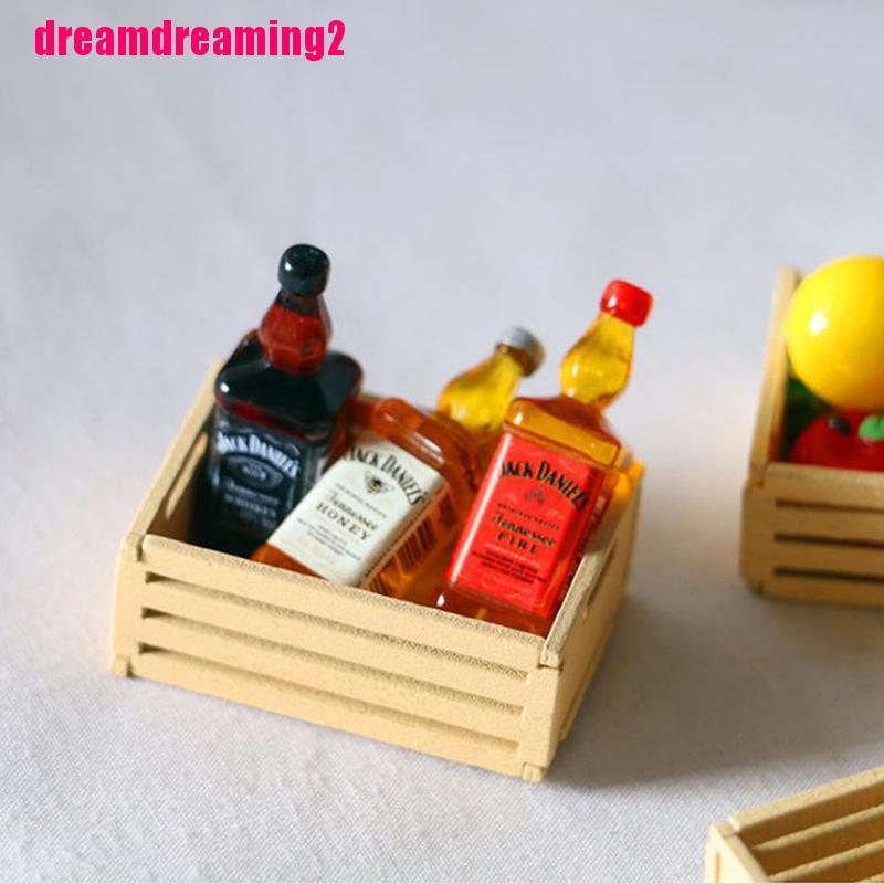 Khay Gỗ Mô Hình Tỉ Lệ 1 / 12 Tiện Dụng