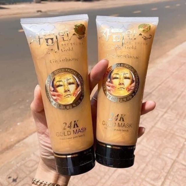 Gel lột mặt nạ vàng 24K