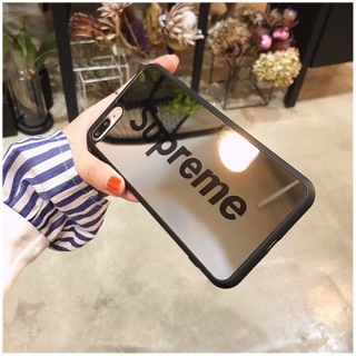 Ốp dẻo tráng gương Supreme iphone 6/6s 6plus