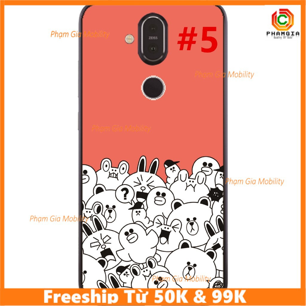 Ốp lưng dẻo in hình đẹp cho Nokia 6.1 Plus/X6 hình thú cưng