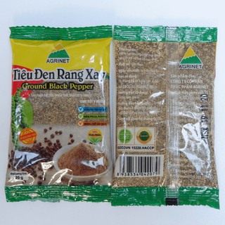 Tiêu Đen Rang Xay Gói 20g
