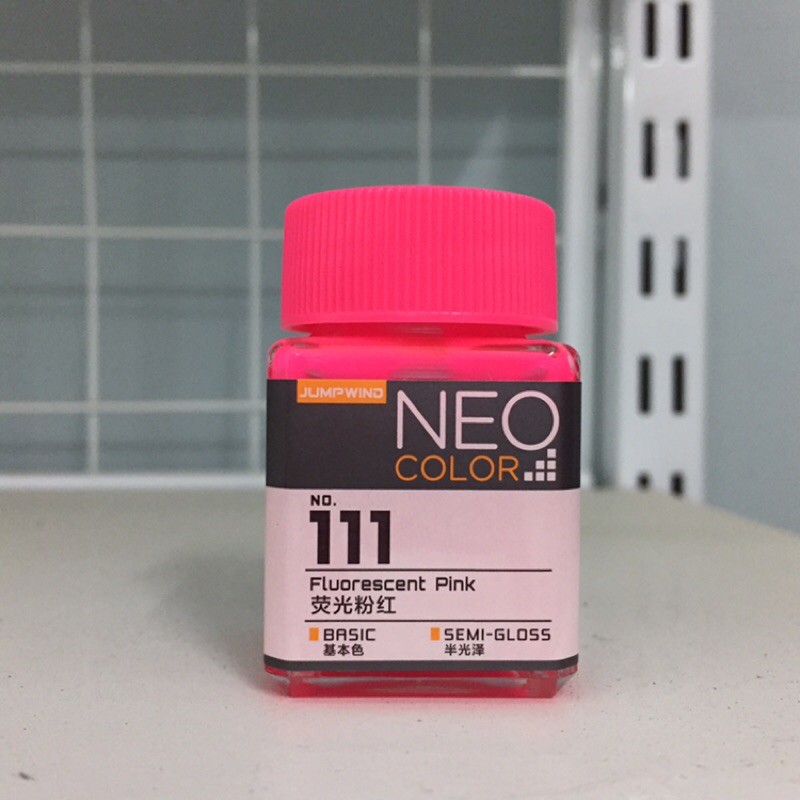 [1/7] Sơn: Jumpwind Neo Color (Acrylic) NC111-118 (Fluorescent Color)