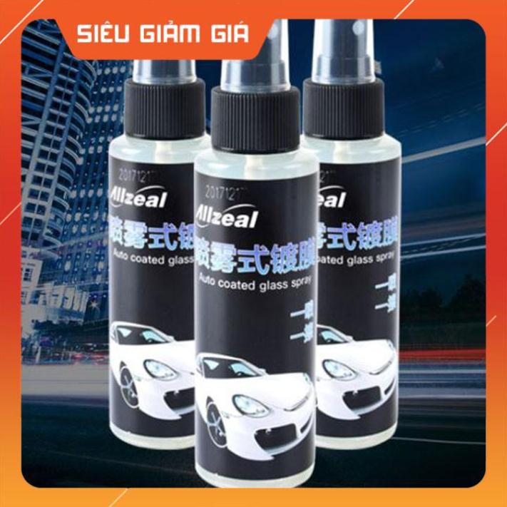 Bình Xịt Phủ Nano Làm Bóng Sơn Chống Thấm 100ml- Bình Xịt làm Mới Xe