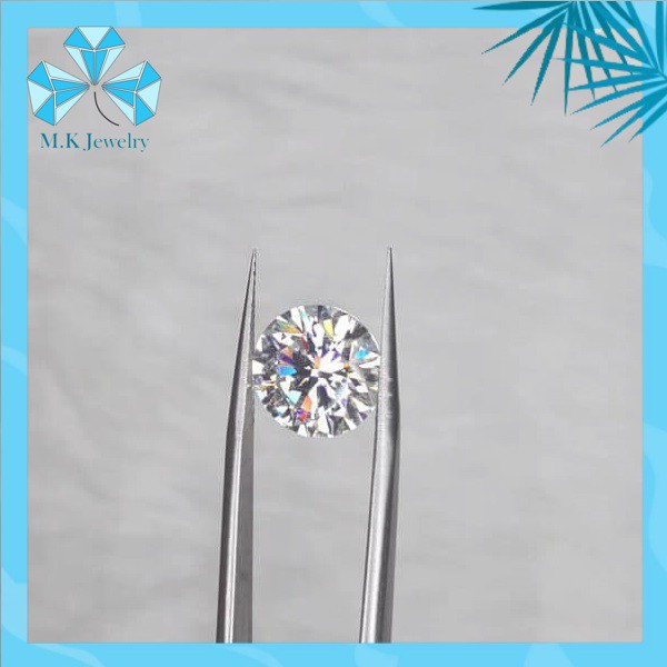 ( SIZE 6LY3 ) KIM CƯƠNG NHÂN TẠO – MOISSANITE NƯỚC D – ĐỘ TINH KHIẾT FL -FULL KIỂM ĐỊNH GRA – GIÁ TỐT NHẤT THỊ TRƯỜNG