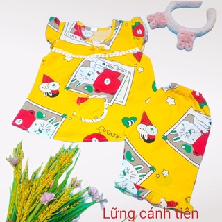 Bộ đồ tole lanh lửng bé gái đủ size
