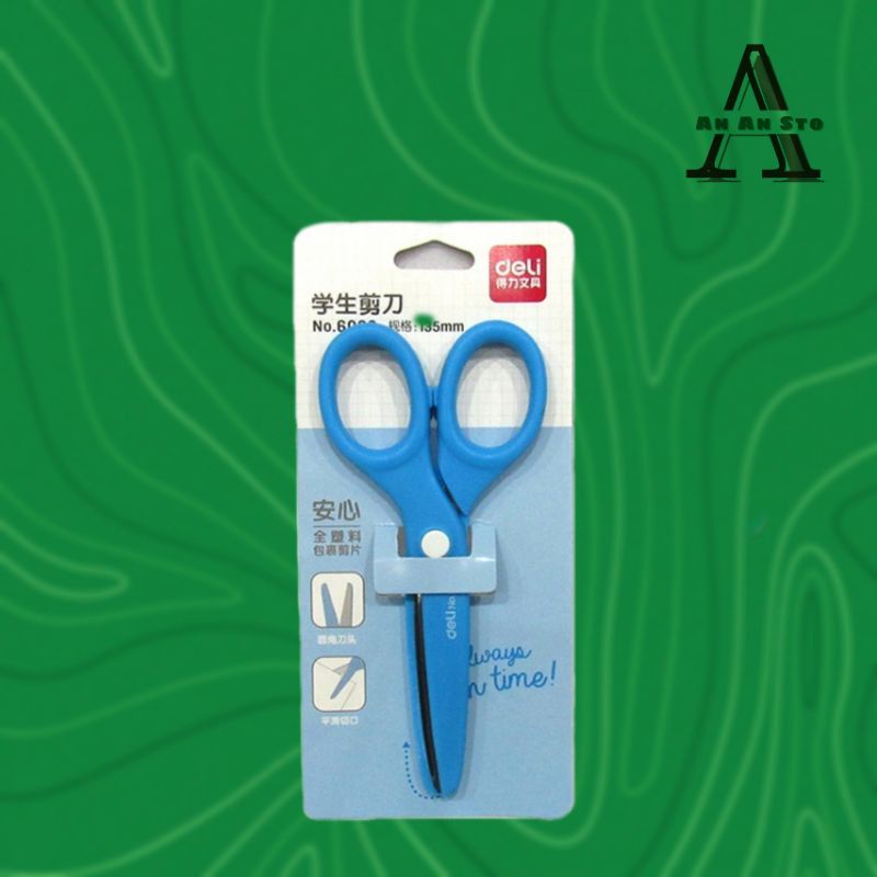 KÉO THỦ CÔNG HỌC SINH DELI 6023 - 2 MÀU