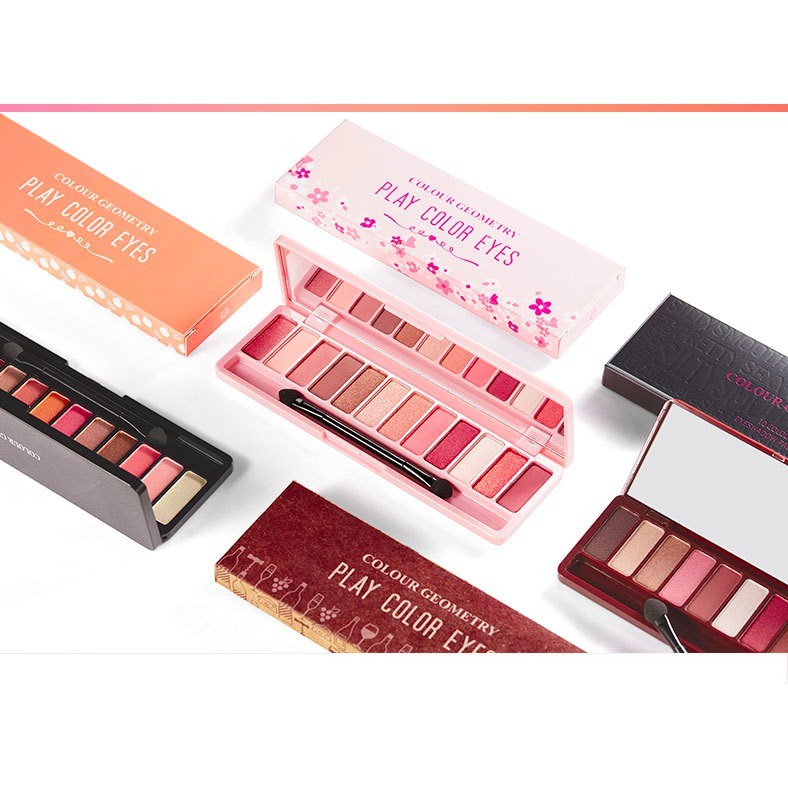 Phấn Mắt 10 Ô Nhiều Màu Lameila hộp hồng | BigBuy360 - bigbuy360.vn