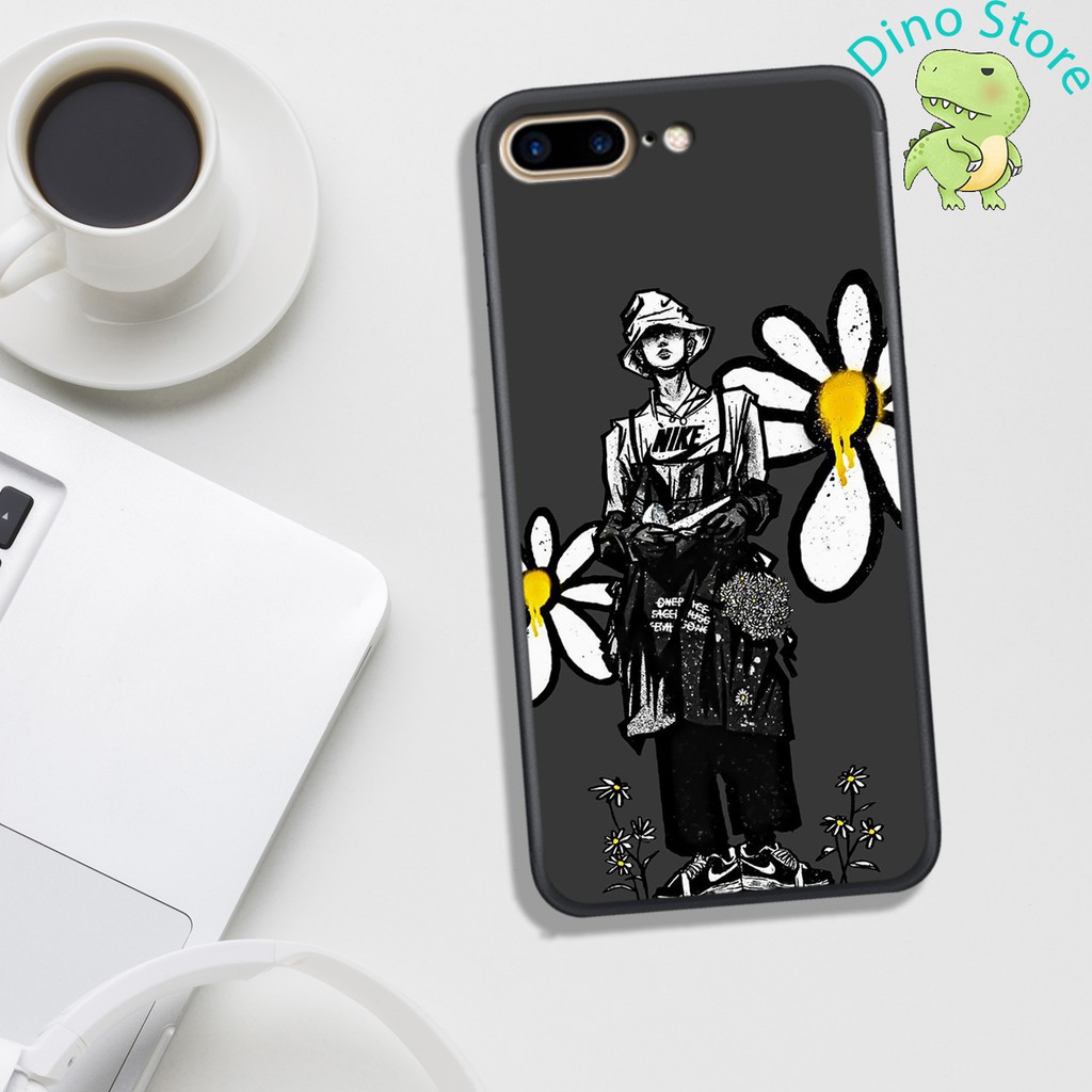 ỐP LƯNG IPHONE 7 PLUS/8 PLUS/6 PLUS IN HÌNH PEACEMINUSONE G-DRAGON.