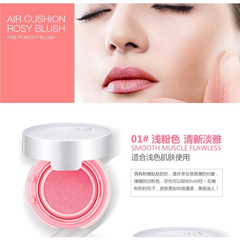 Má hồng dạng nước Bioqua Air Cushion Blusher