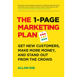 Sách - The 1-Page Marketing Plan: Get New Customers, Make More Money, And Stand Out From The Crowd