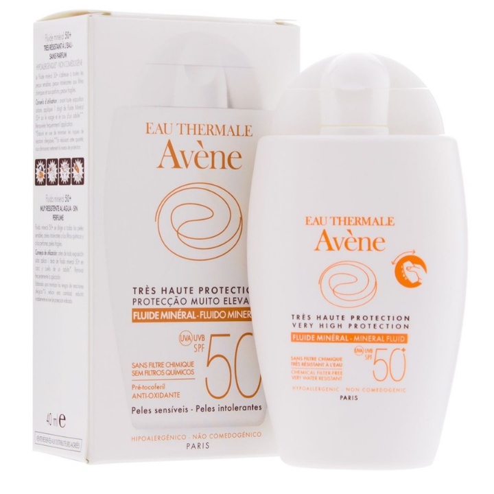 Kem Chống Nắng Avène Mineral Fluid Very High Protection SPF 50+