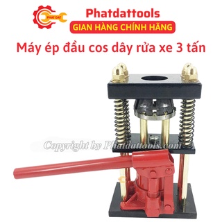 Máy ép đầu cos thủy lực ống dây cao áp 3 tấn-Ép dây rửa xe đầu rời,dây hơi,dây thủy lực