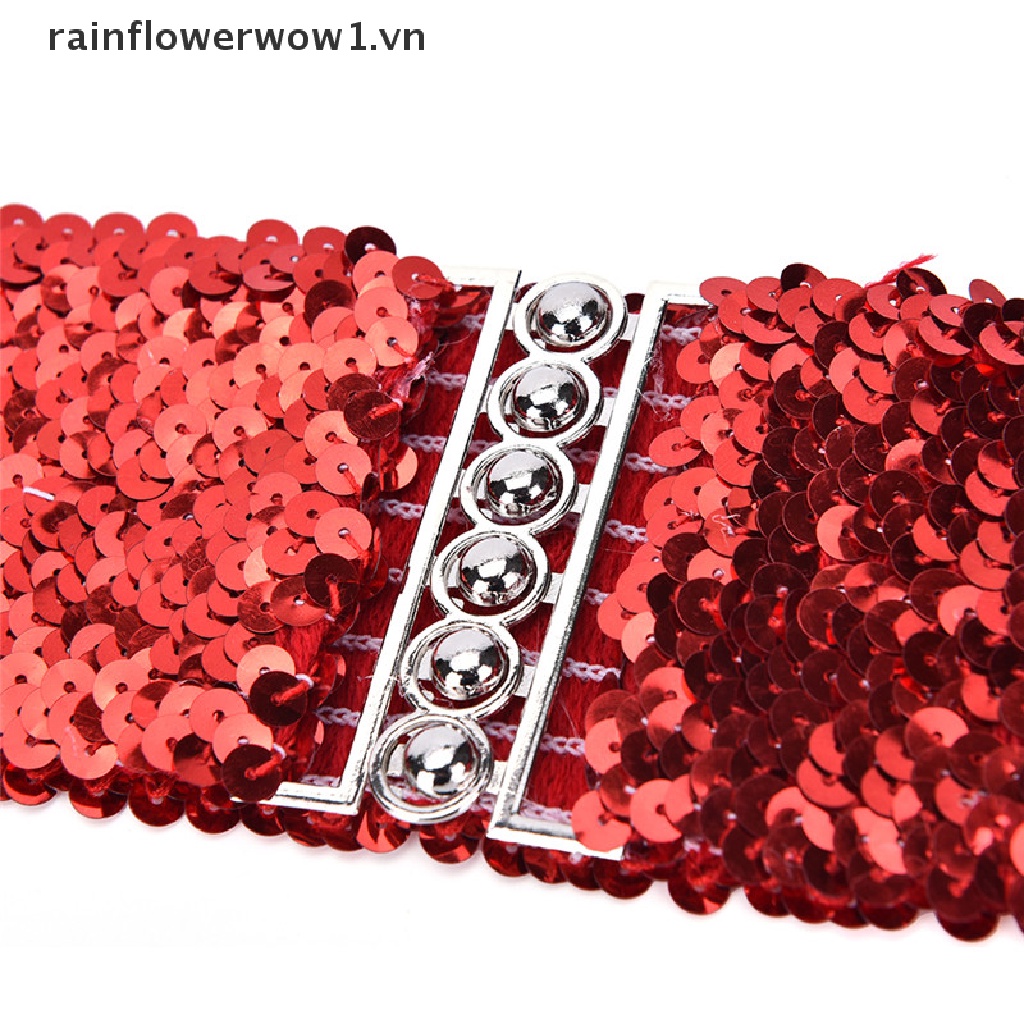 Quần Ống Rộng Đính Kim Sa Thời Trang Cho Nữ