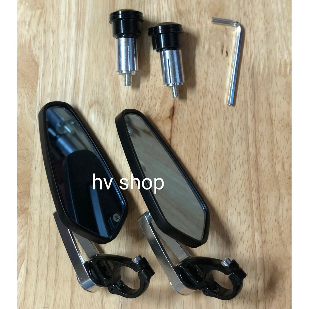 kinh hau xe may Bộ 2 Gương gù xe máy HV 1