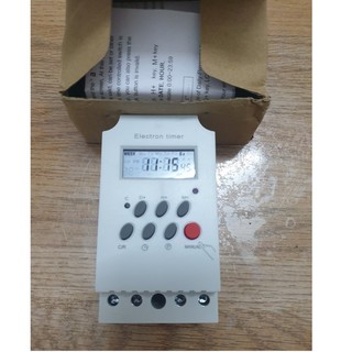 Bộ công tắc hẹn giờ bật tắt thiết bị điện KG316 T-II 16 chương trình, đồng hồ hẹn giờ bật tắt, timer hẹn giờ bật tắt